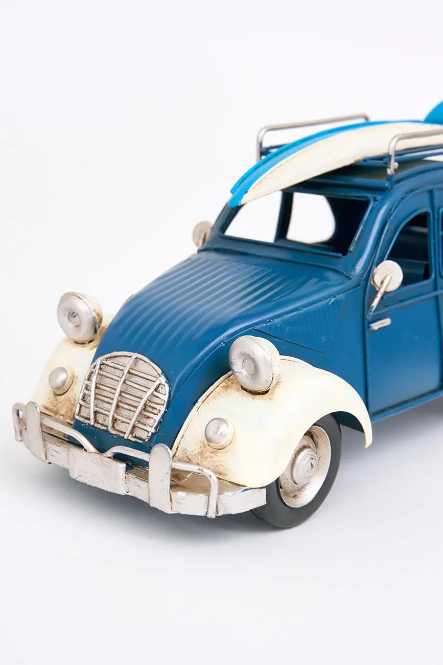 Coche grande 2 cv surf en metal - Batela