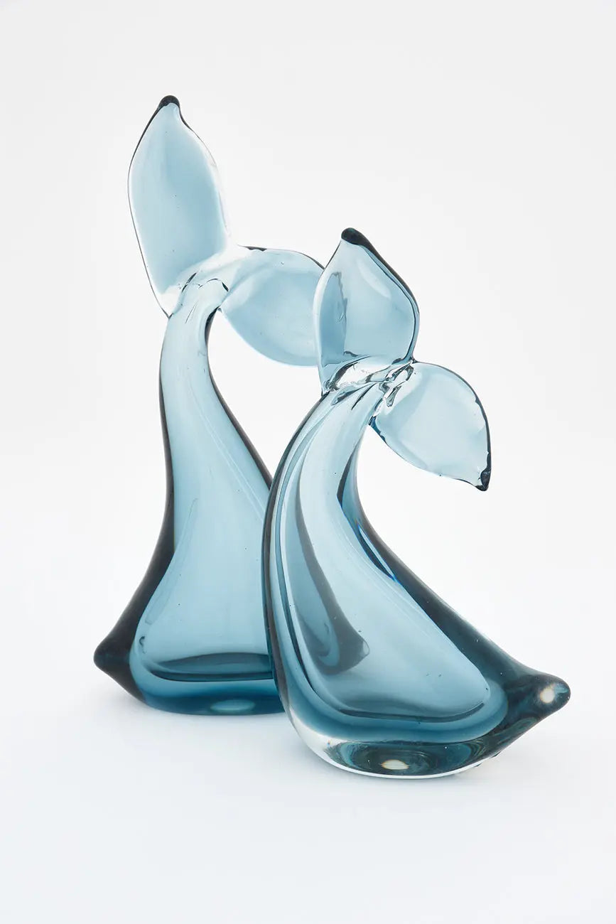Queue de baleine en cristal, grande