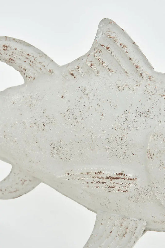 Colgante de hojalata con forma de pez