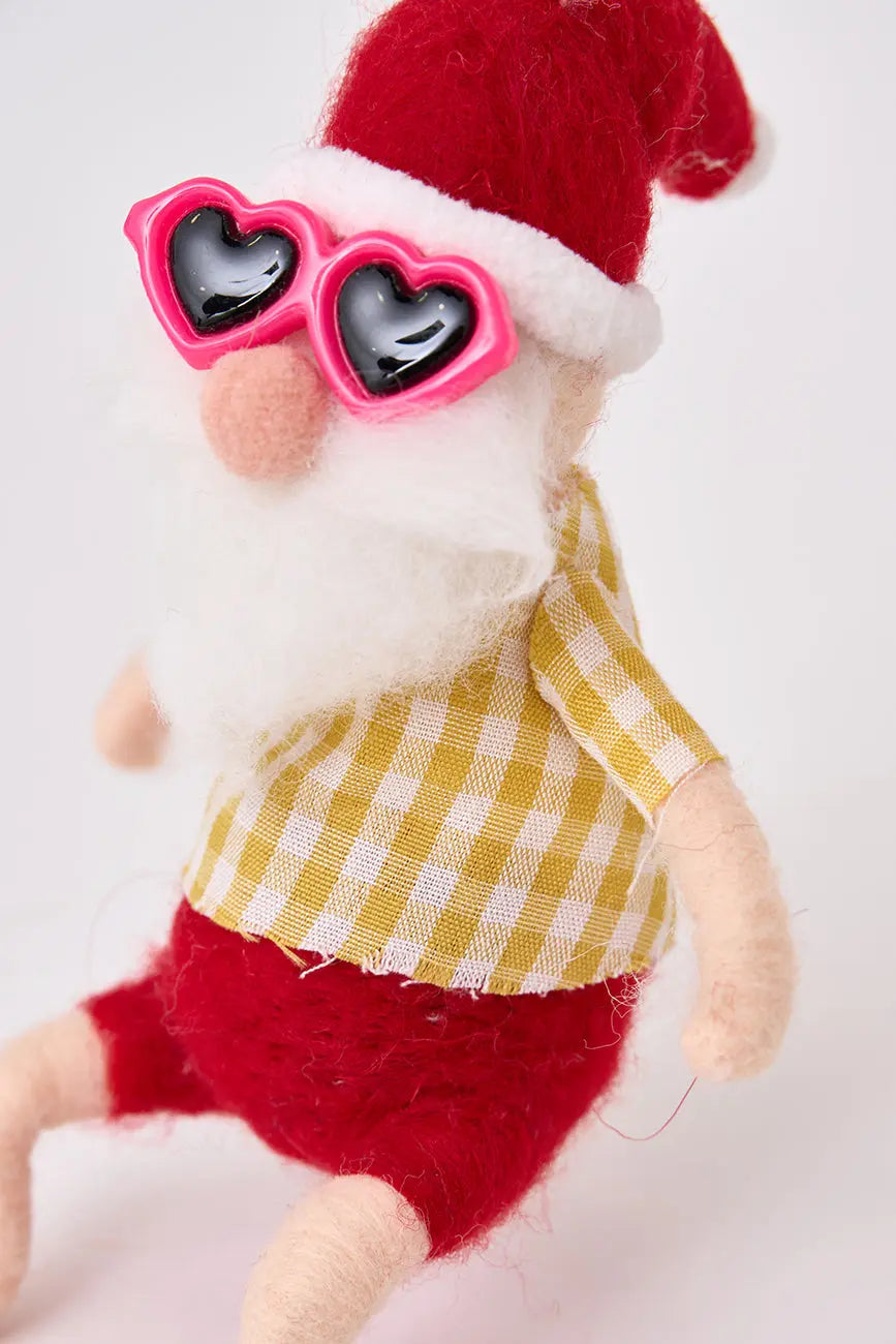 Colgante navideño en fieltro Santa Claus