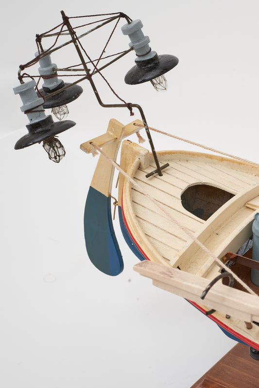 Mediterranean fishing boat "Bot de llums" - D288
