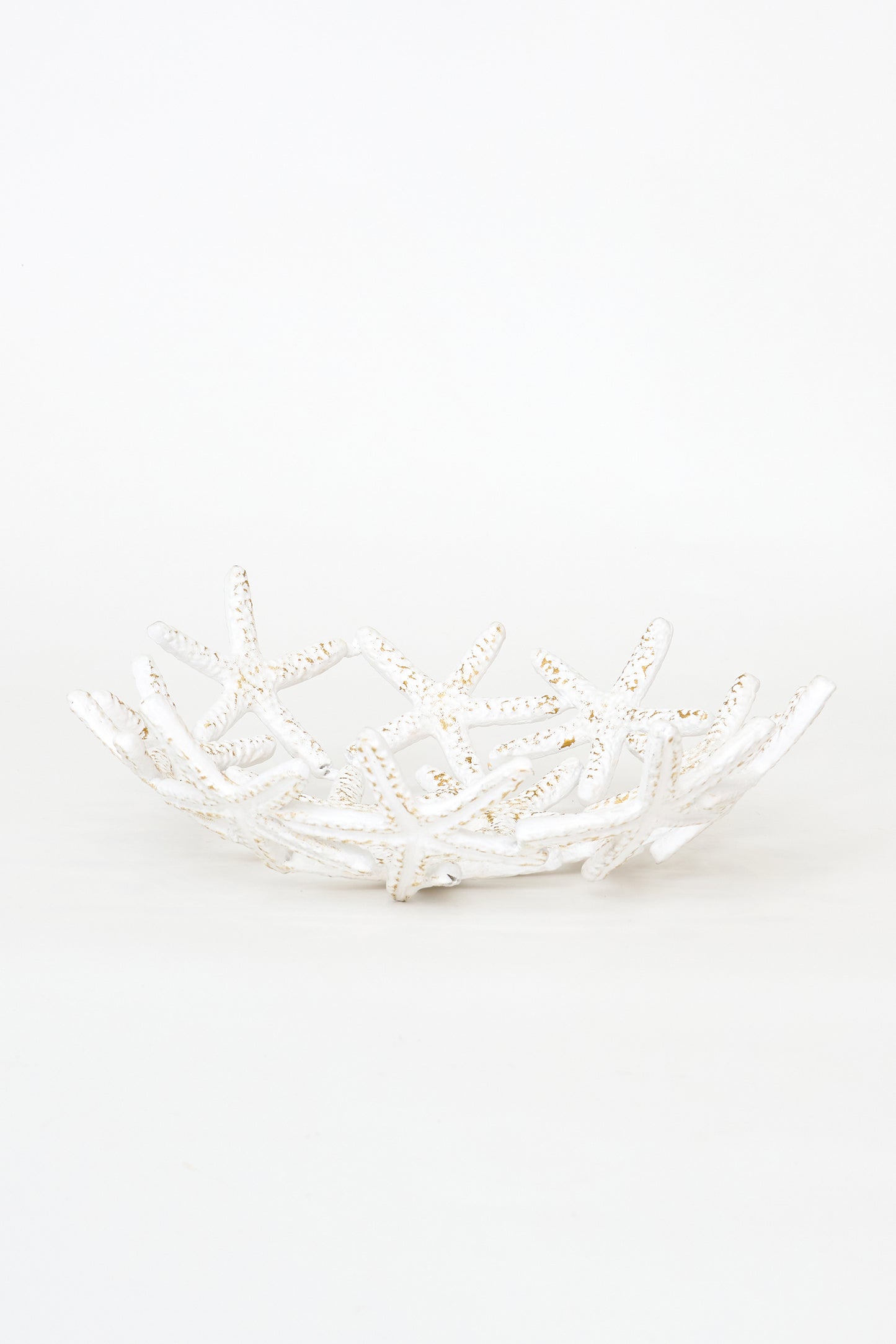 Aluminum bowl with starfish