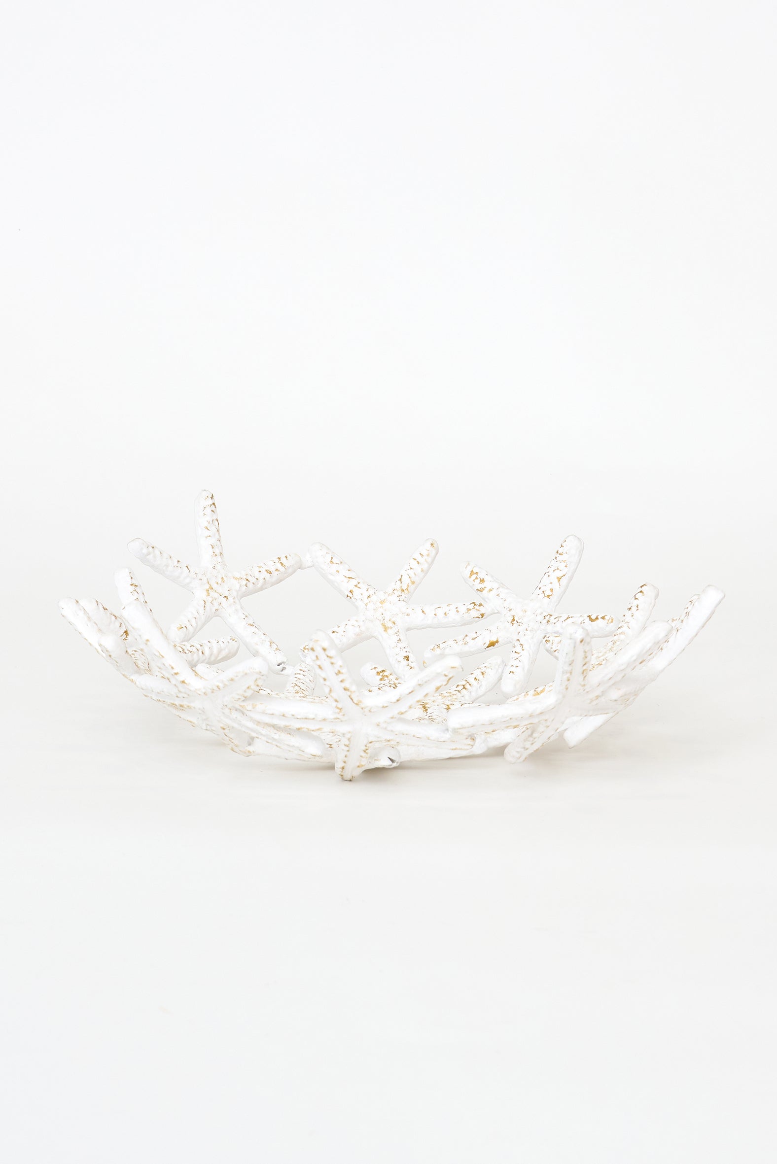 Aluminum bowl with starfish