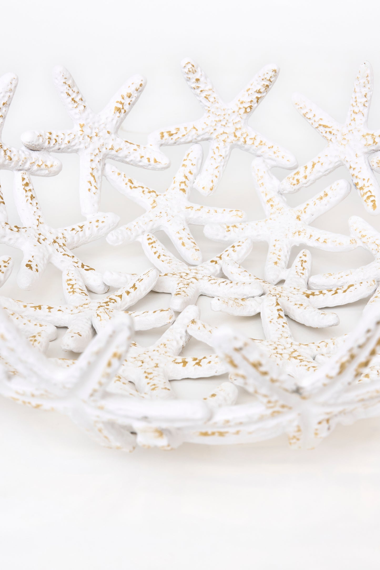 Large starfish aluminum bowl