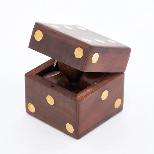 Juego de dados de madera - D684 Batela