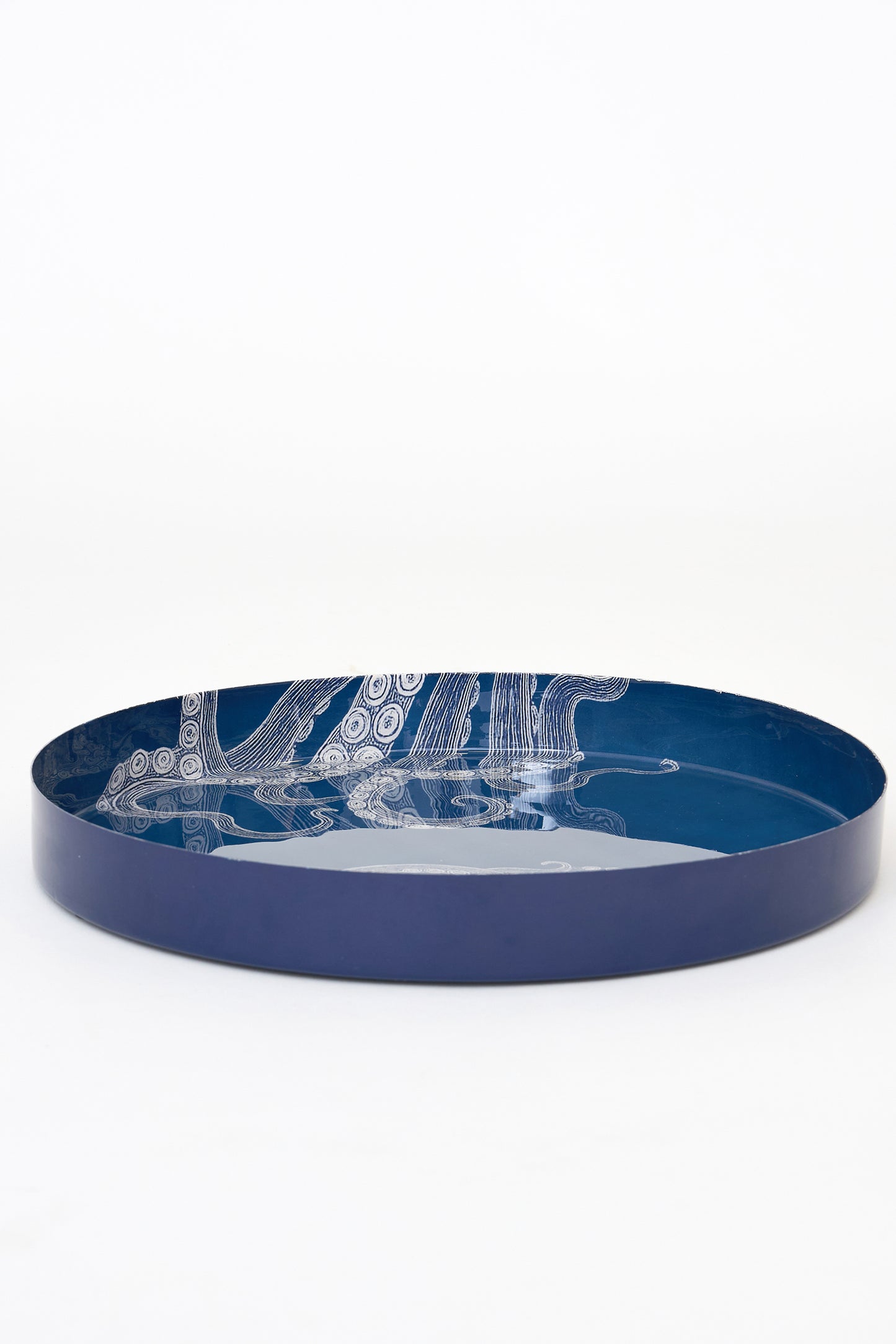 octopus metal tray