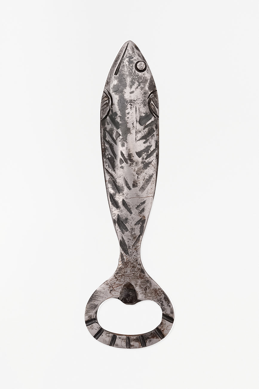 Metal fish bottle opener - D950