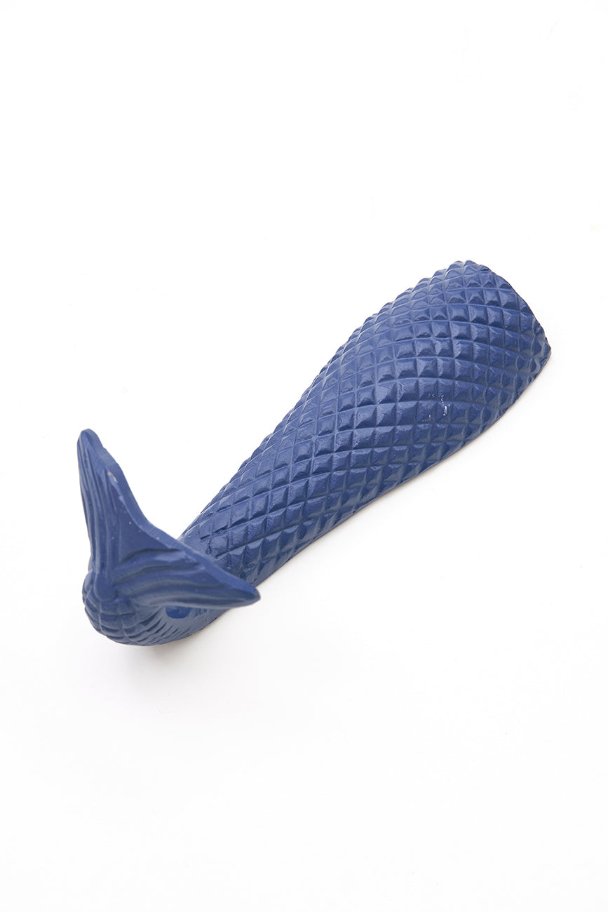 Perchero de cola de pez azul - D966A