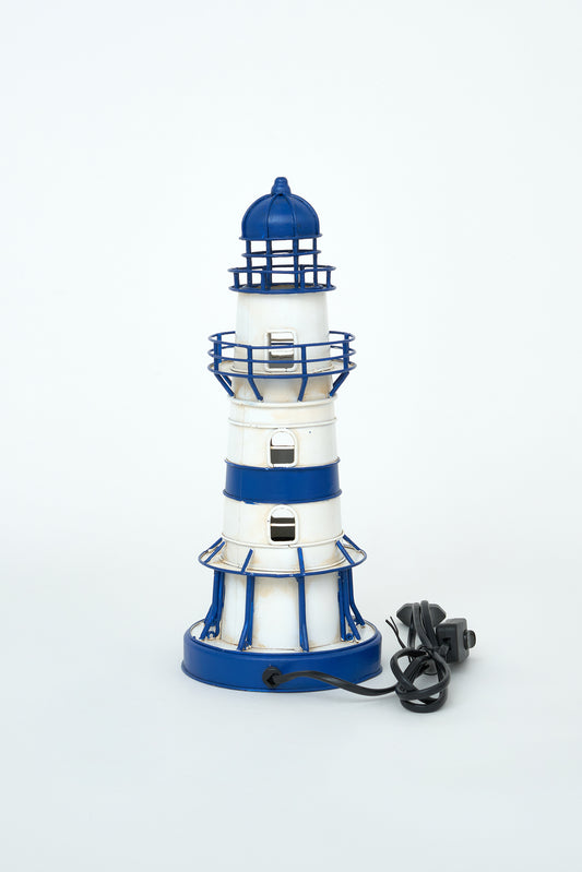 Lanpara apaingarri gorria, itsasargi-formakoa