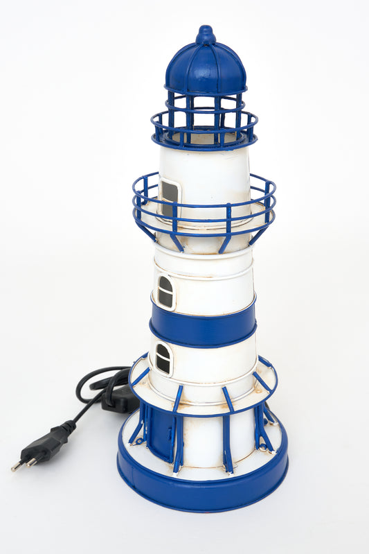 Lanpara apaingarri gorria, itsasargi-formakoa