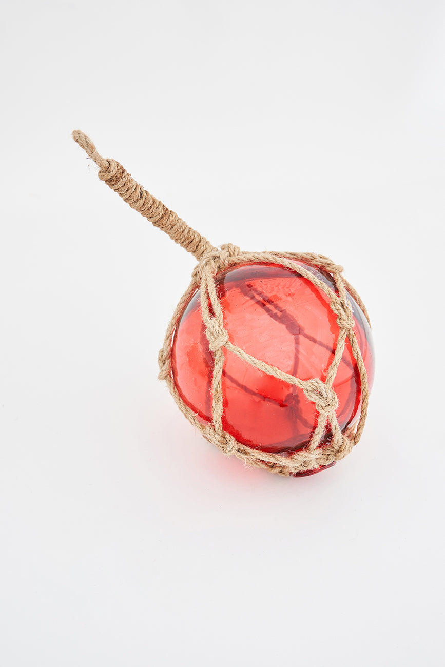 Red glass buoy - D1212R