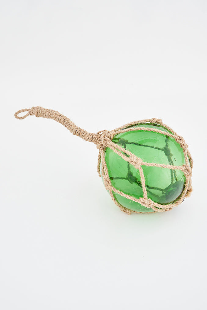 Green glass buoy - D1212V