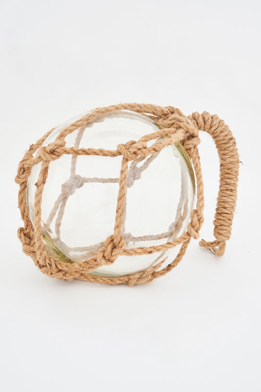 Boya de cristal trasparente