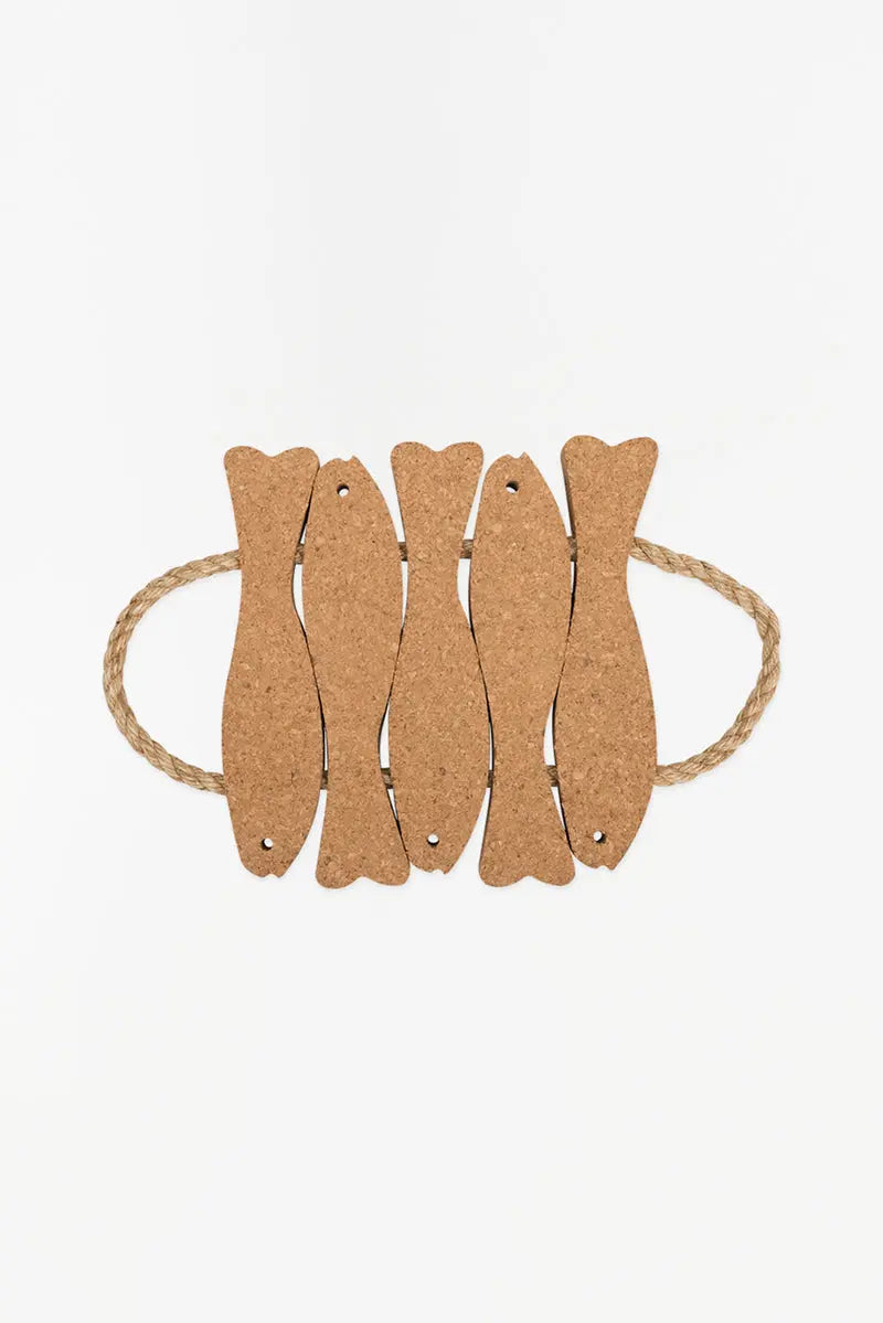 Salvamantel corcho 5 peces - D1277 Batela