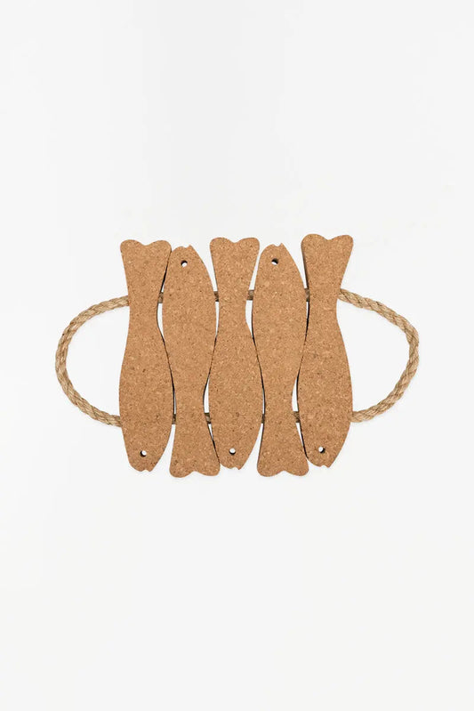 Salvamantel corcho 5 peces - D1277 Batela