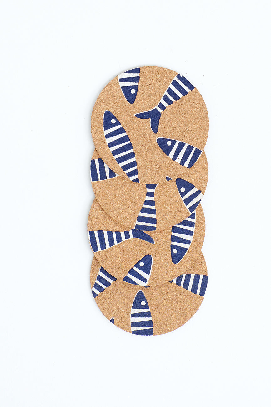 Kortxozko edontzi-azpikoa, arrainak