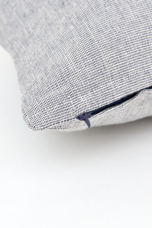 Blue whale cotton cushion