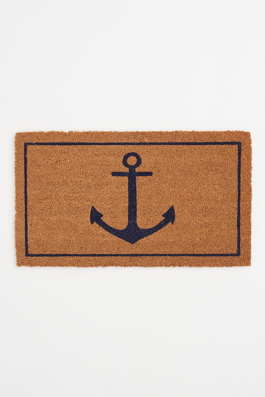 Felpudo ancla en fibra de coco
