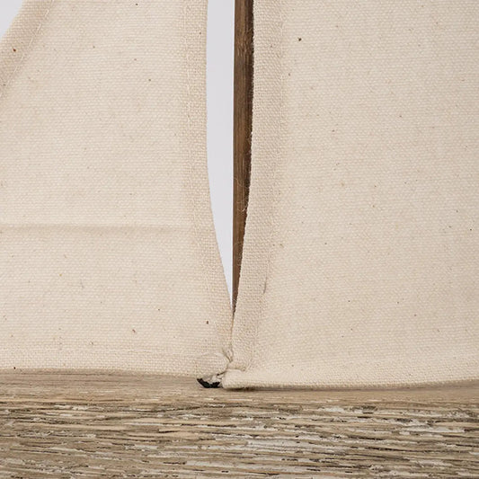 Velero de madera y tela grande - D1761 Batela