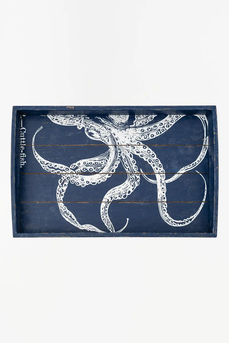 Bandeja madera forma de pulpo - D2024 Batela