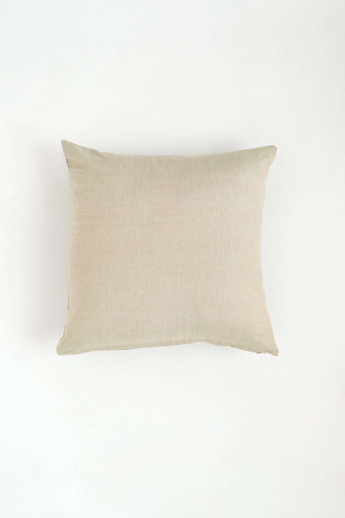 Coussin en coton avec poissons bleus