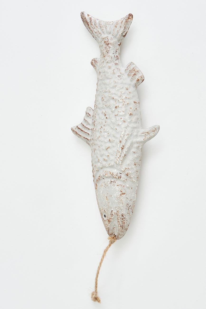 Colgante de hojalata forma de pez grande