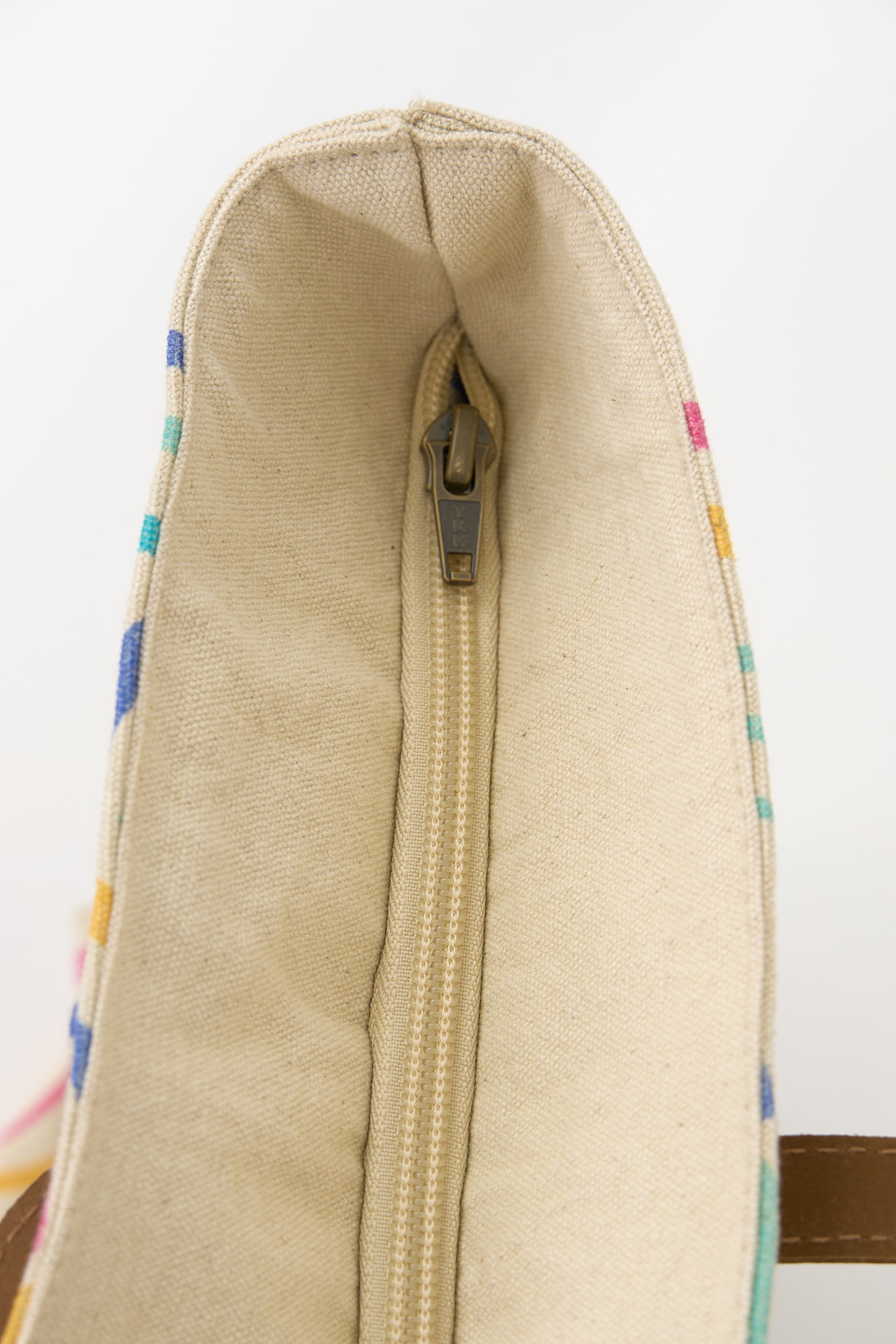 Bolsa tote grande estampada multicolor