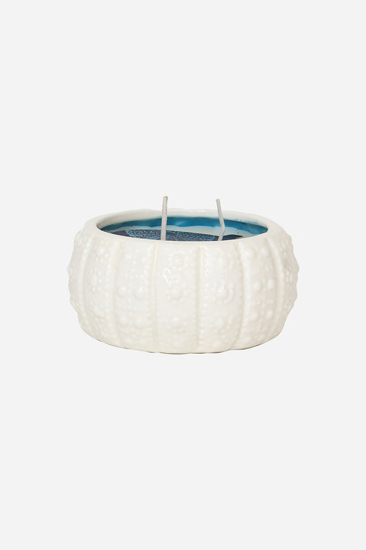 Decorative sea urchin candle Ø: 9.8 cm