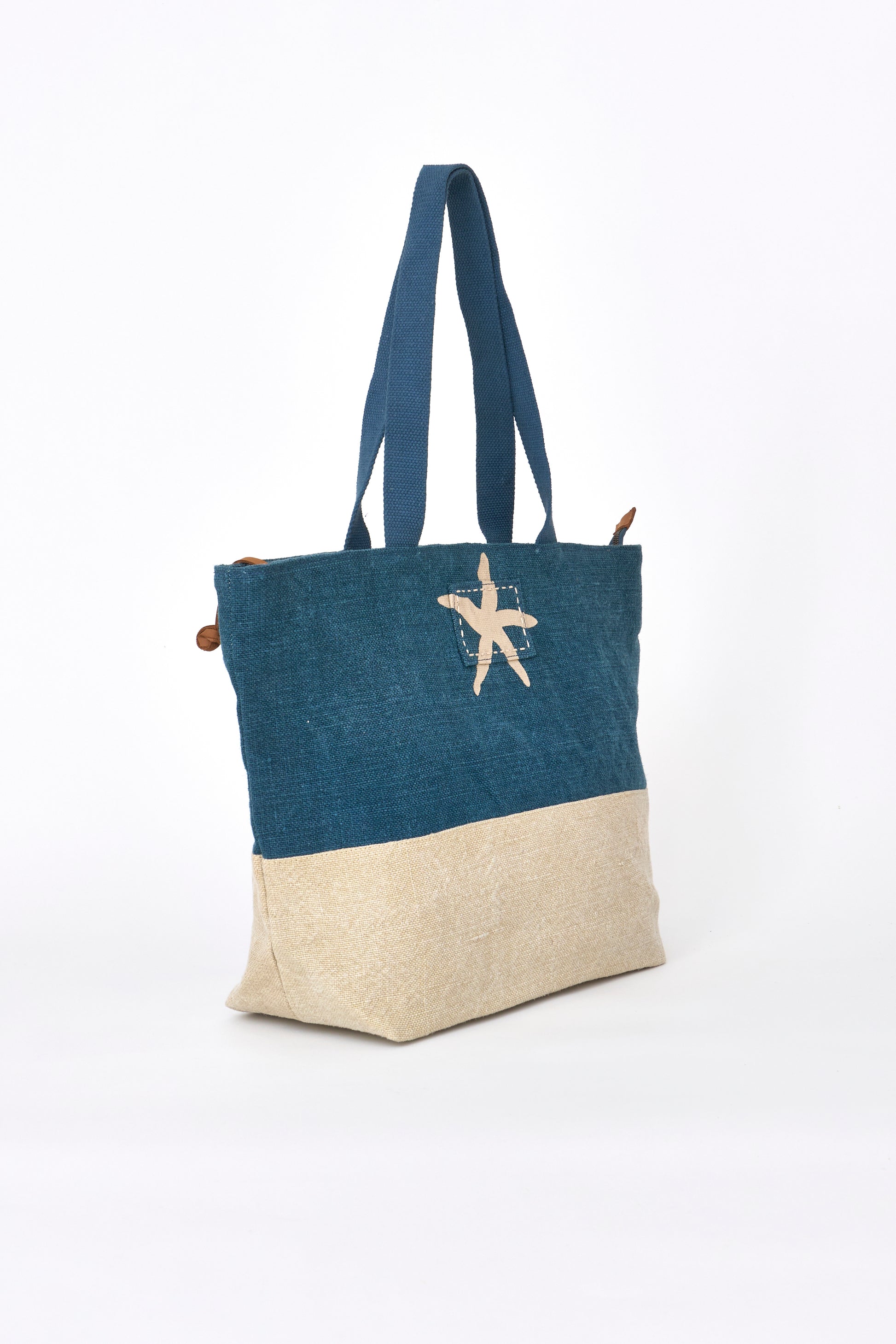 Fabric bag with starfish