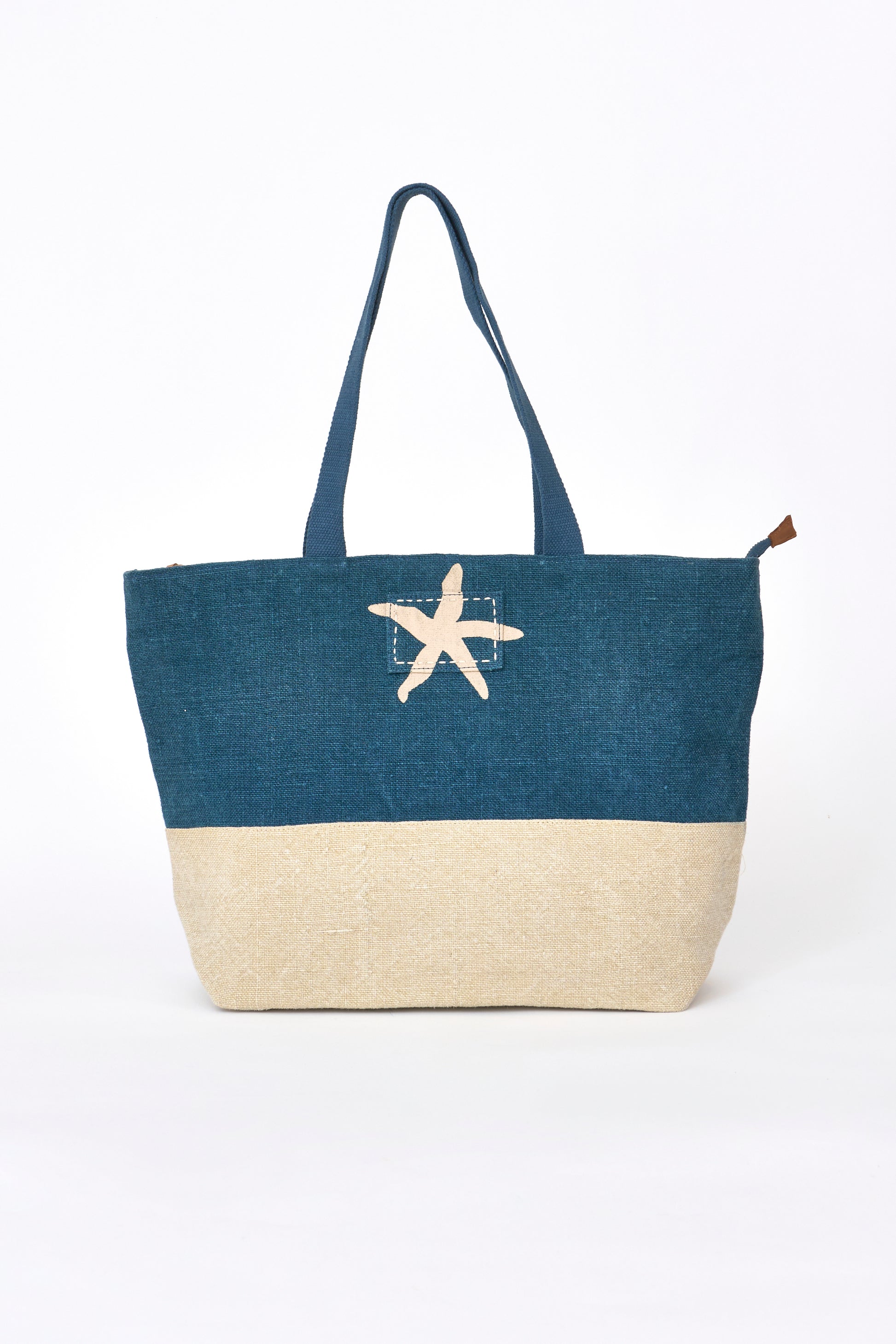 Fabric bag with starfish