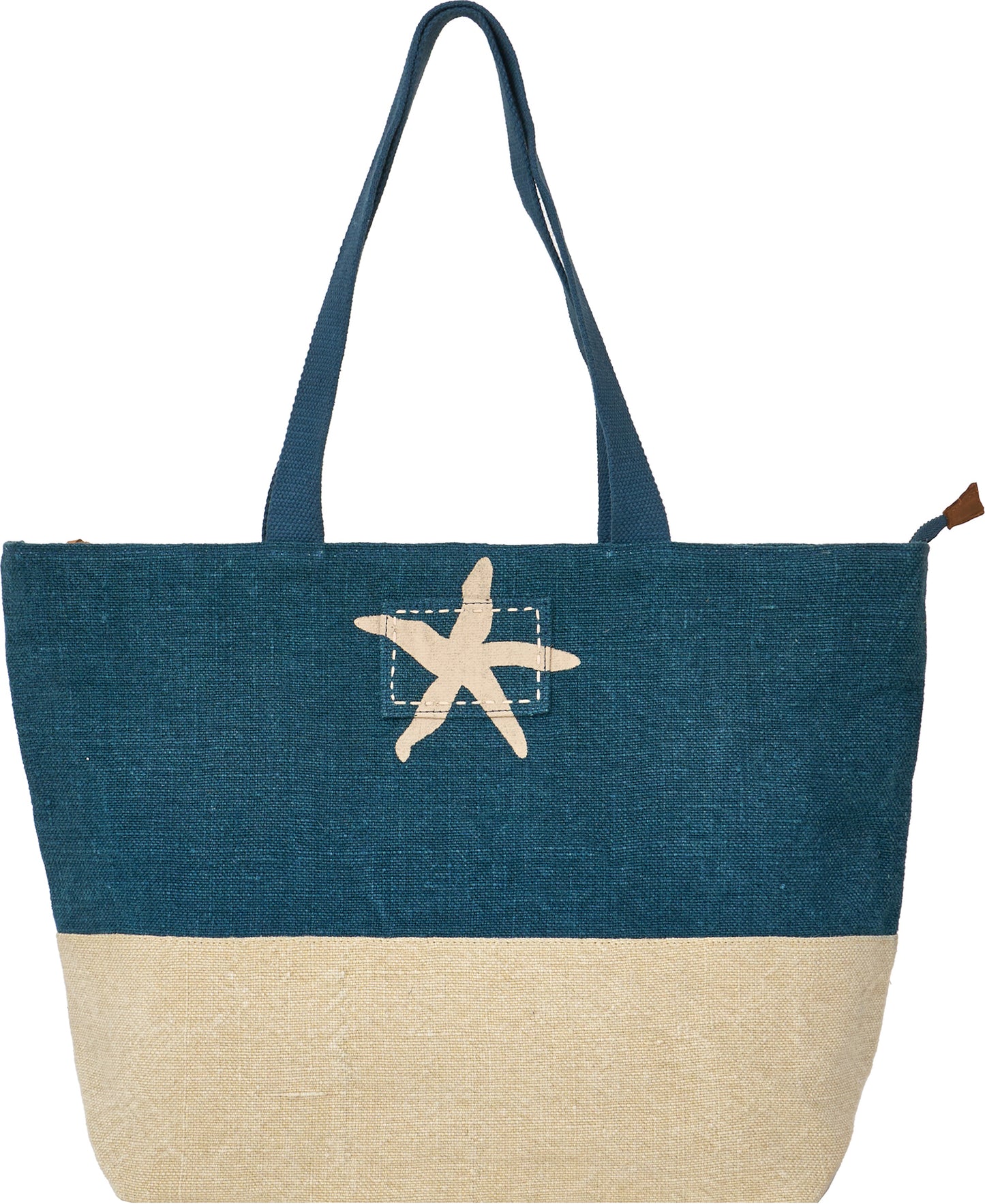 Fabric bag with starfish