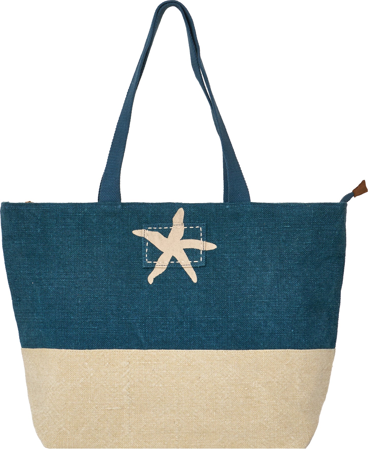 Fabric bag with starfish