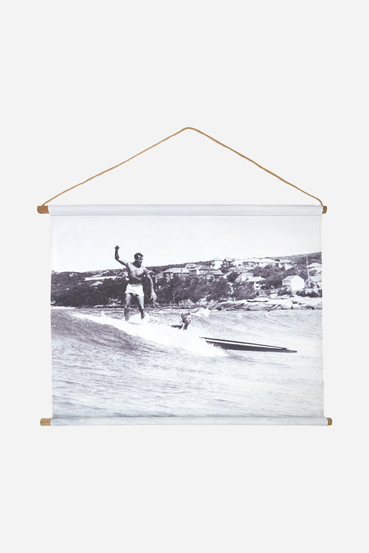 Classic Surf decorative wall tapestry.