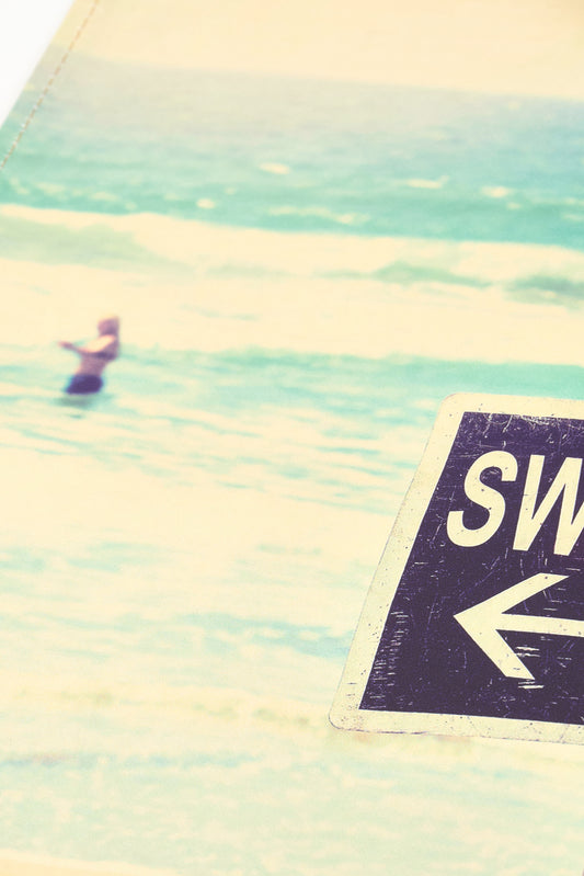 Swim &amp; Surf nautical decorative print