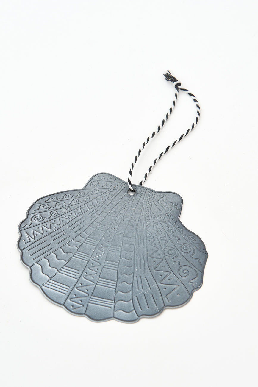 Colgante navideño concha