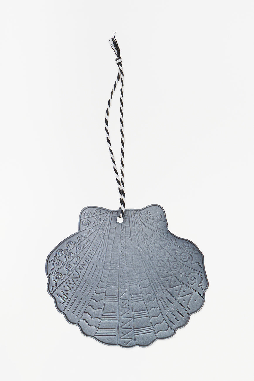 Colgante navideño concha