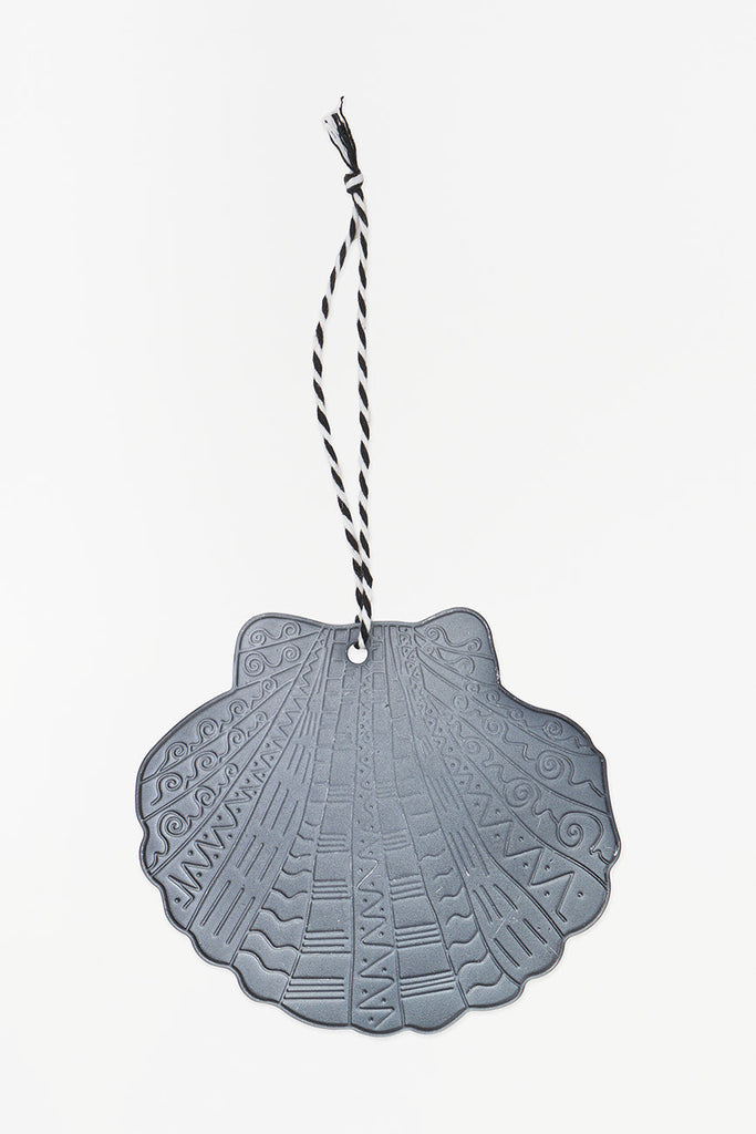 Colgante navideño concha