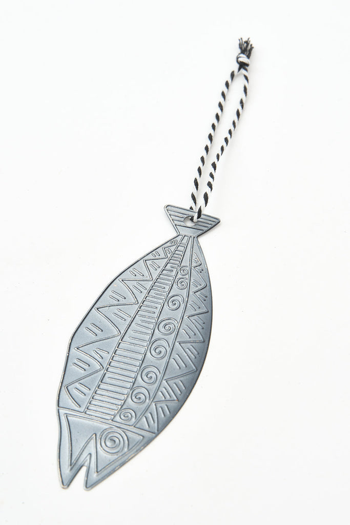 Colgante navideño pez corto