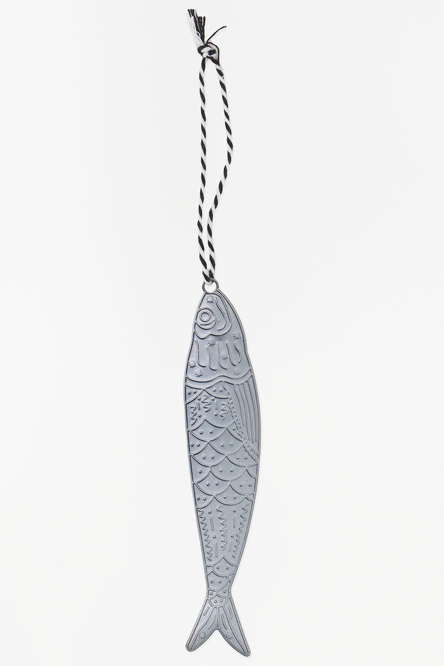 Colgante navideño pez largo