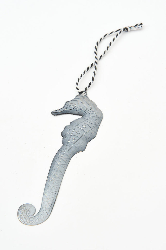 Colgante navideño caballito de mar