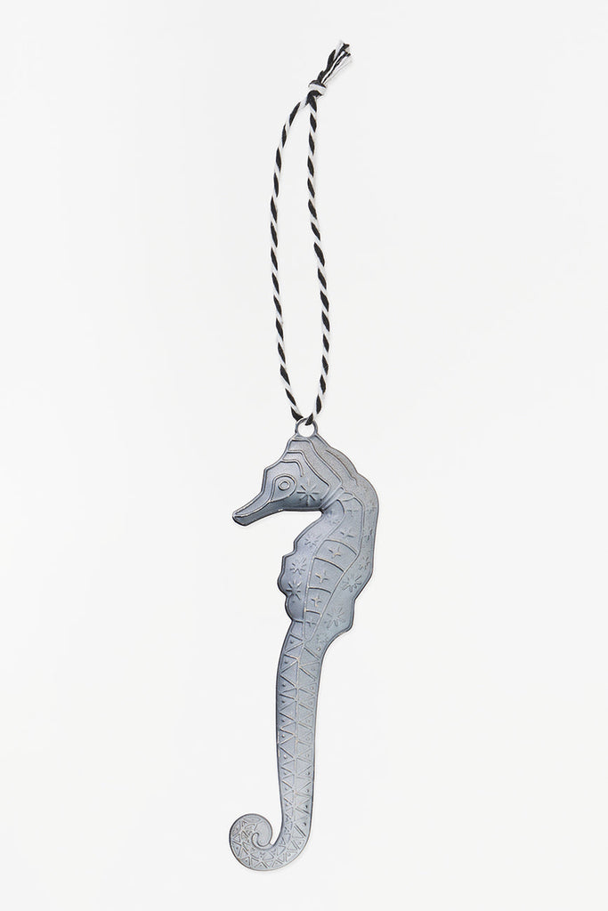 Colgante navideño caballito de mar