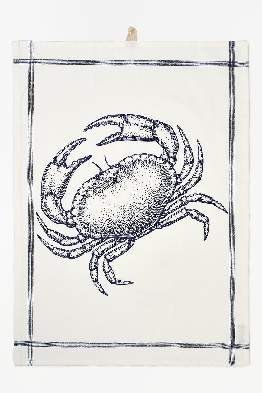 Trapo de cocina con cangrejo algodón