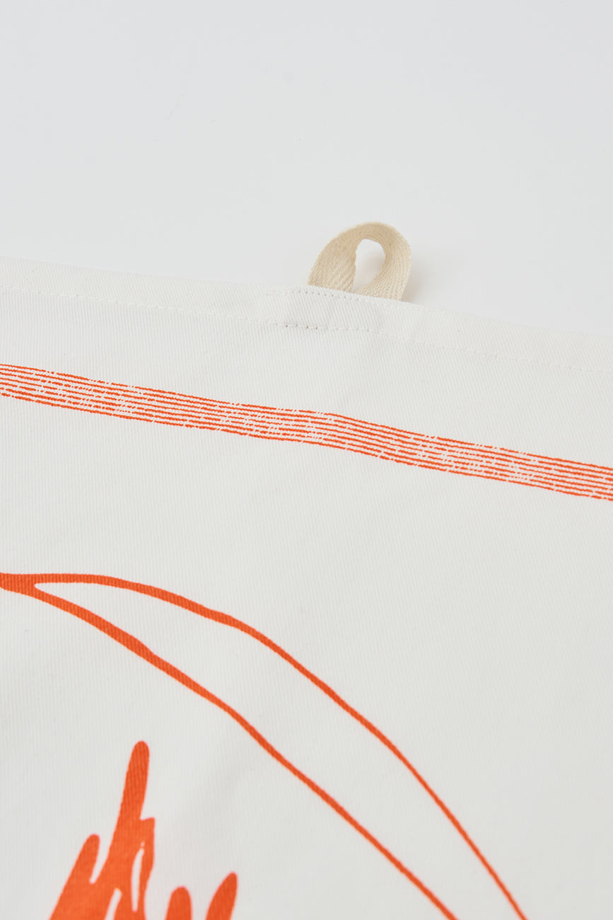 Trapo de cocina con gamba algodón drill