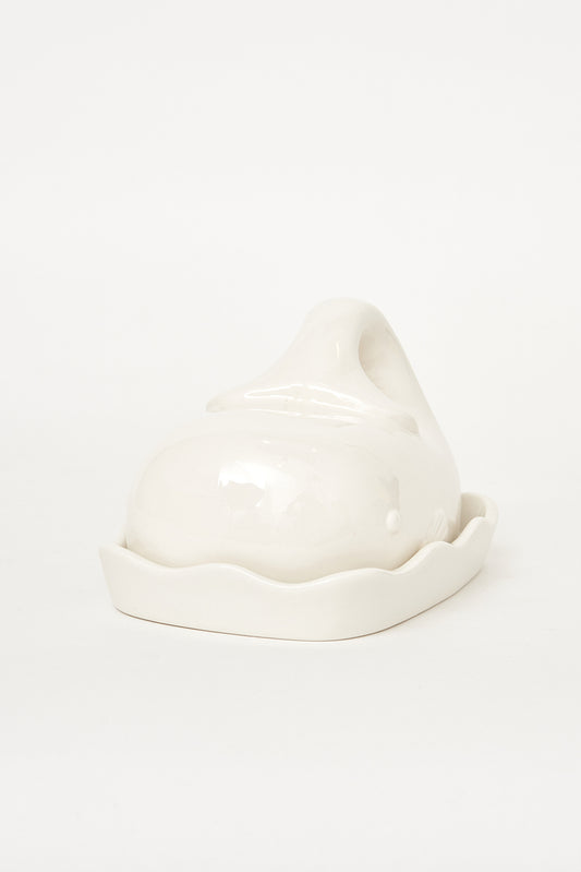 Plato mantequilla ballena - D7304