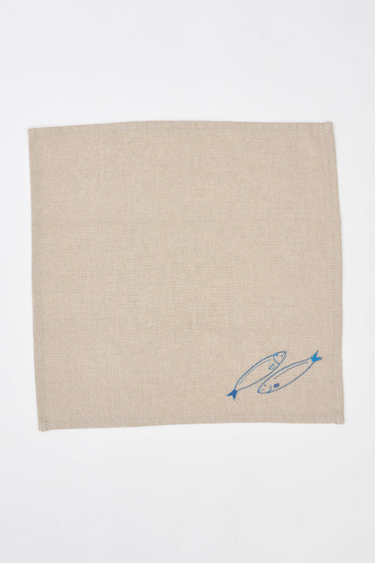 Set de 4 servilletas en algodón