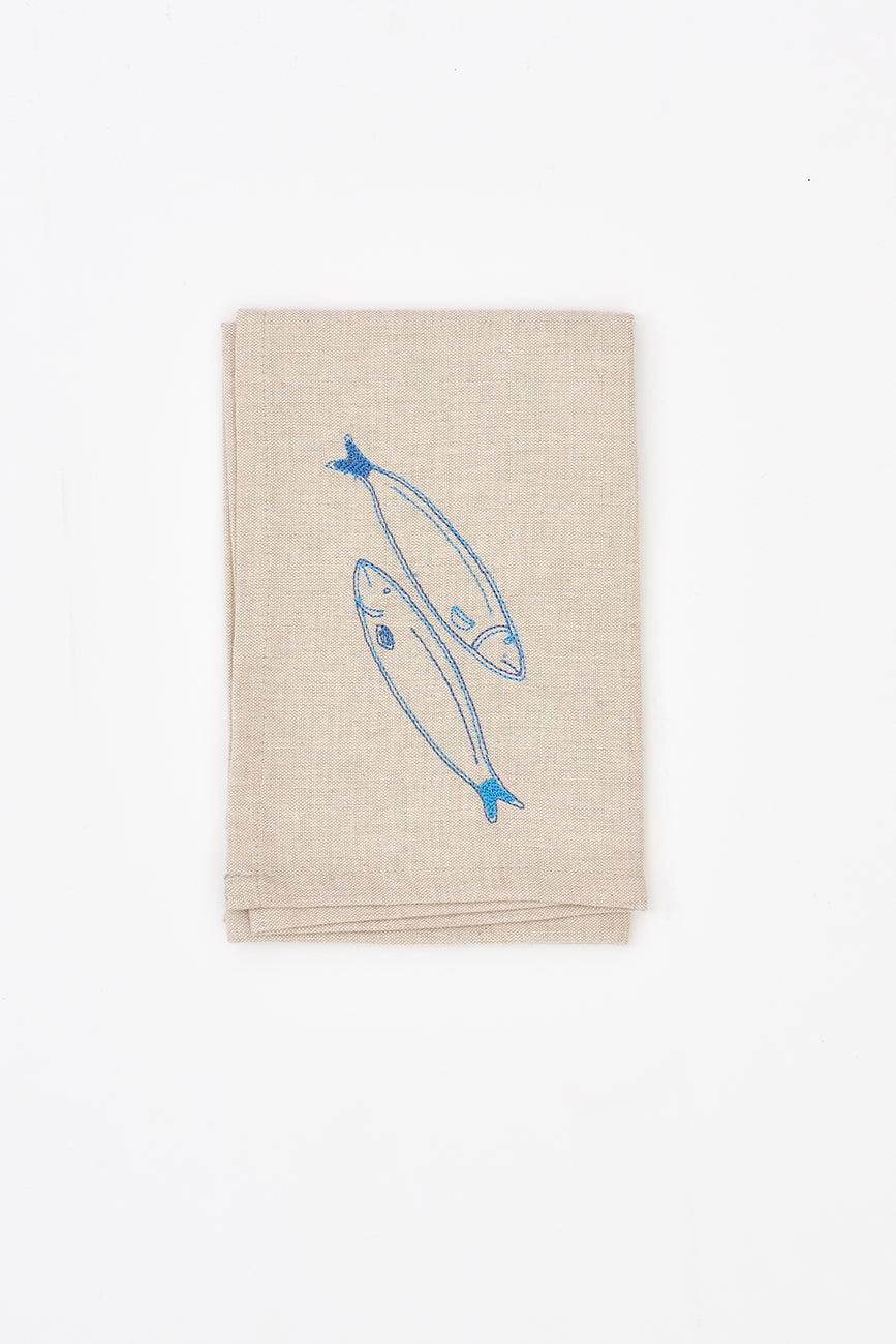 Set de 4 servilletas en algodón