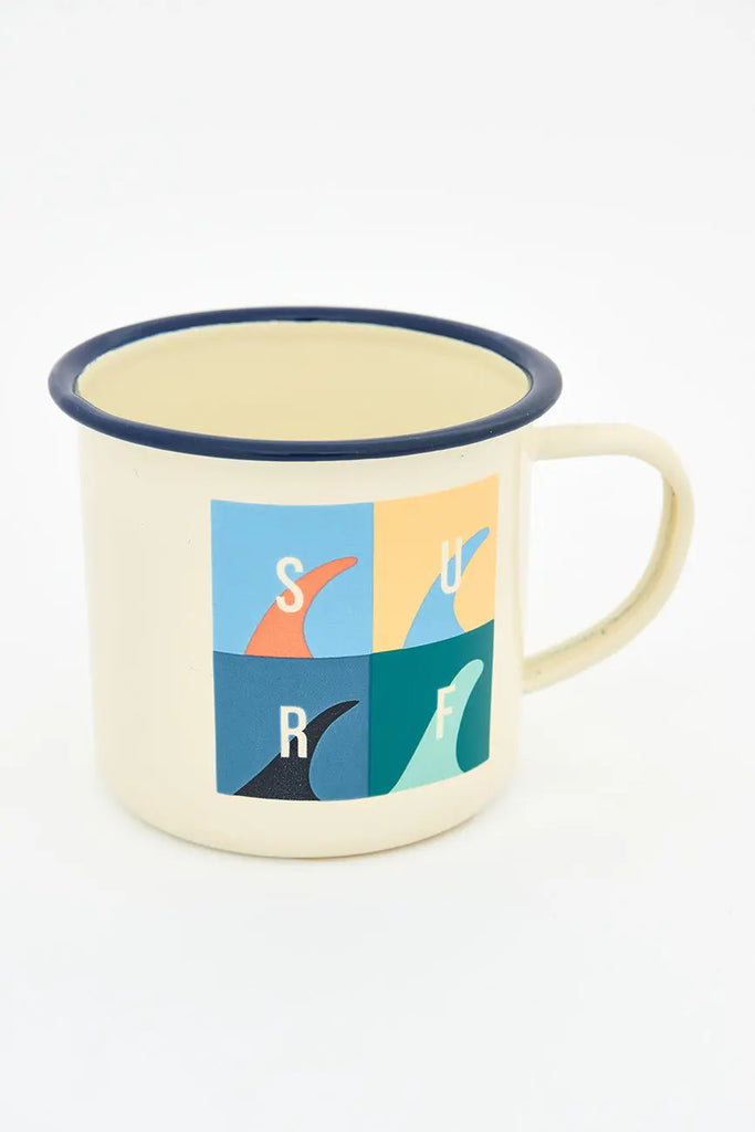 Mug mediano con motivos surf