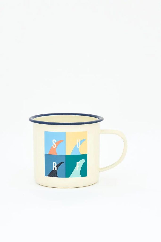 Mug mediano con motivos surf