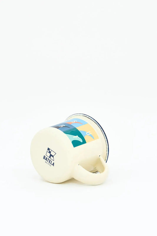 Mini mug con motivos surf