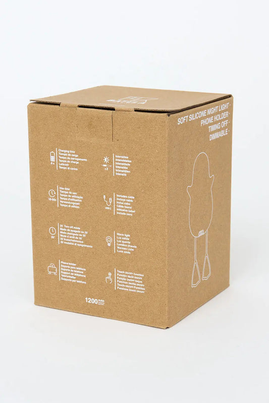 Lámpara con forma de gaviota pequeña en silicona